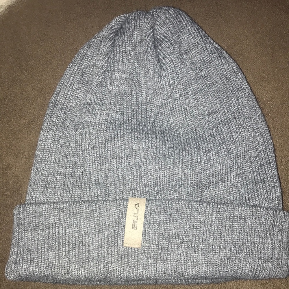 Bula Canada Wool Blend Dark Gray Winter Hat Beanie Cap Unisex Toque